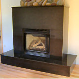 Zimbabwe Black Fireplace Design