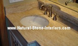 Travertine Vanity