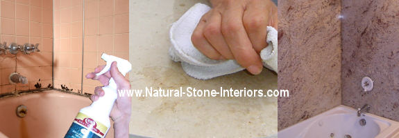Clean Granite, Marble and Stone Showers