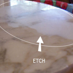 Etched Marble