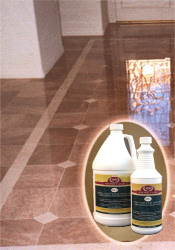 Stone, marble and granite floor cleaner.