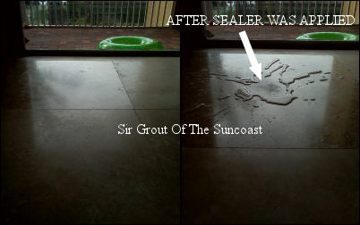 Sir Grout Of The Suncoast: Bradenton, Florida - Sealing Tiled Floors