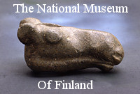 Soapstone Elk's Head Weapon at the National Museum of 
Finland