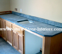 Unoiled Soapstone Counter