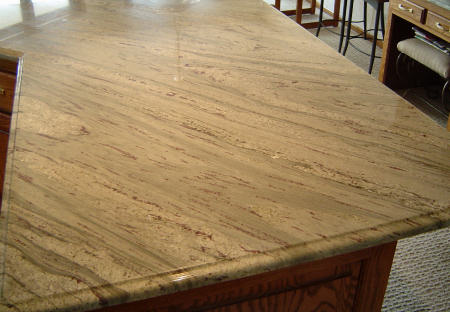 Wine River Granite Kitchen Counter