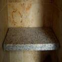 Santa Cecilia Granite Floating Shower Seat