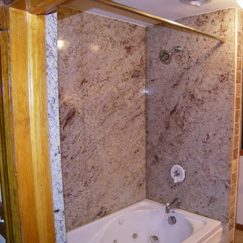 Shivakashi Granite Tub & Shower Surround