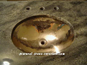 Silver Galaxy Granite - Undermount Sink